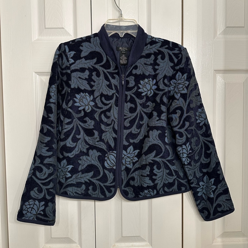 vintage floral jacket